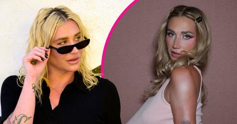 Image of Kesha ditched her pants for a recent photoshoot.