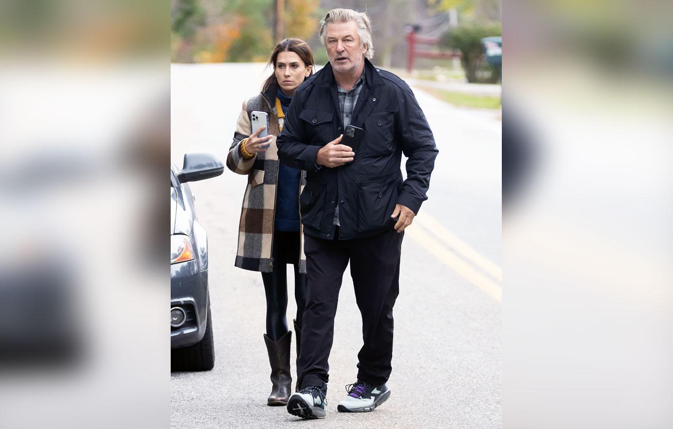 alec baldwin hilaria confront paparazzi following his family making kids cry rallies for limiting firearms ok