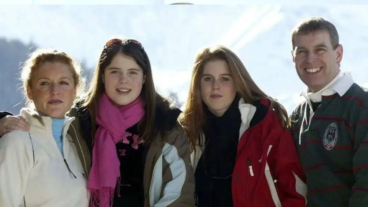 image of prince Andrew and family 