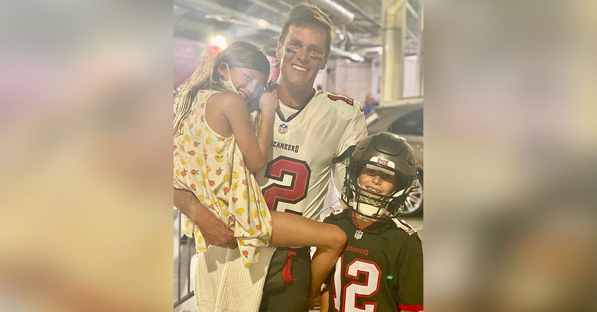 Tom Brady Shares Glimpse Inside Beach Day With His 3 Kids