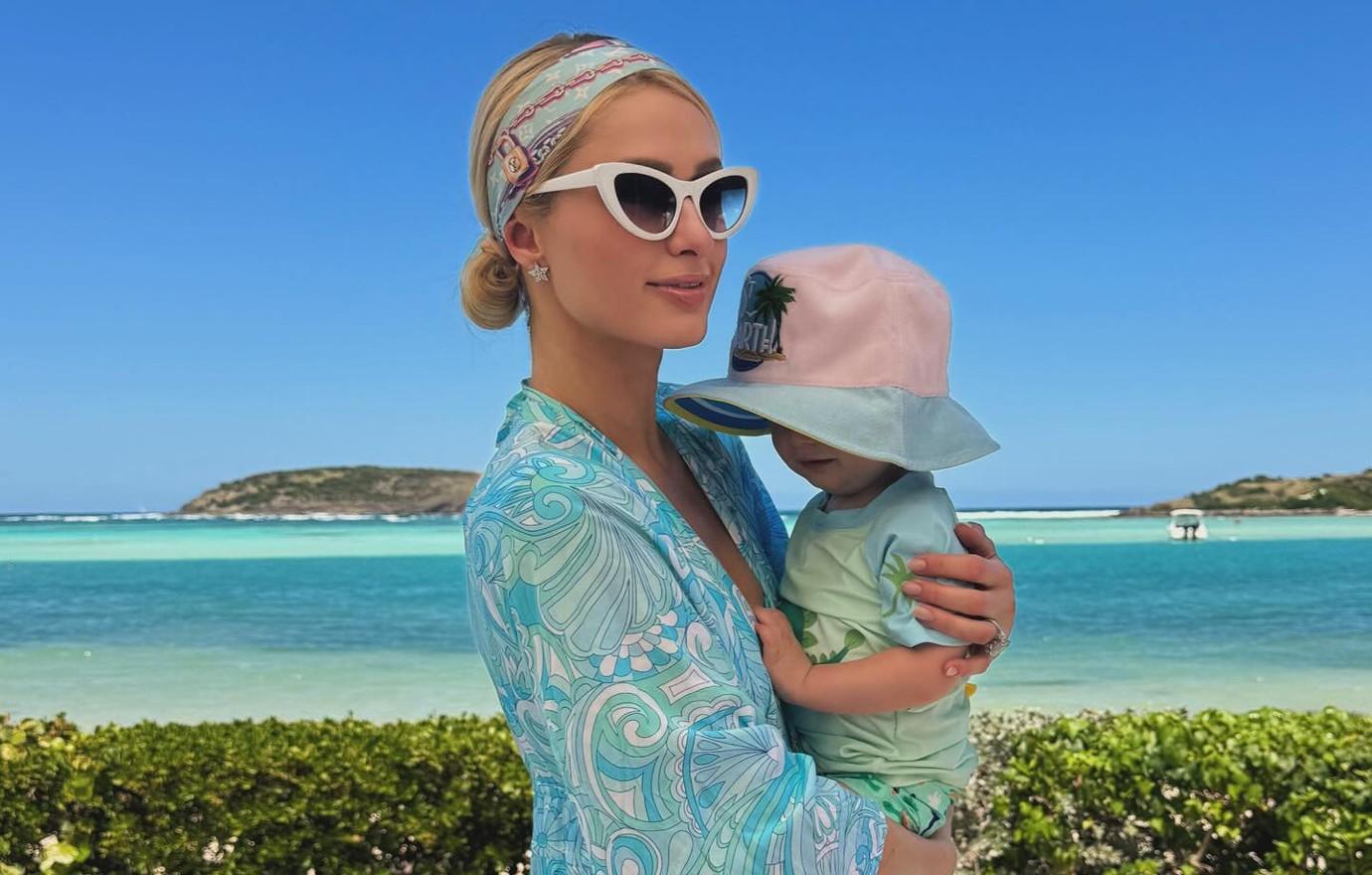 Paris Hilton Reveals When She'll Show Daughter London To The World