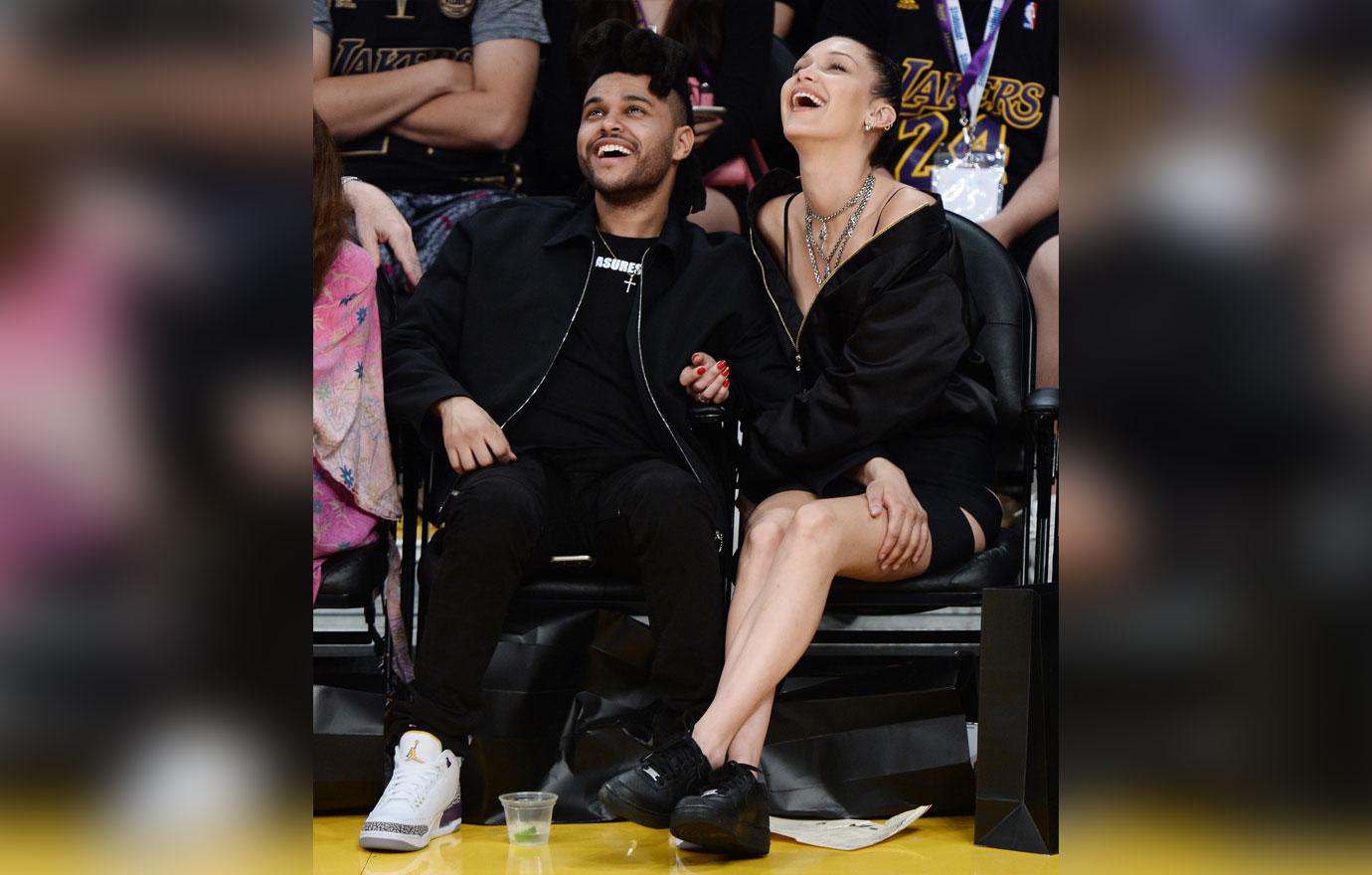 The Weeknd And Bella Hadid Reunite Coachella PDA