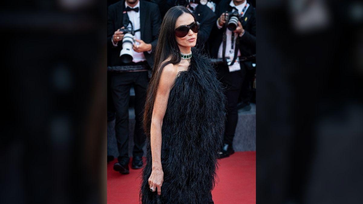 Photo of Demi Moore attended the premiere of 'Fjord' on May 18.