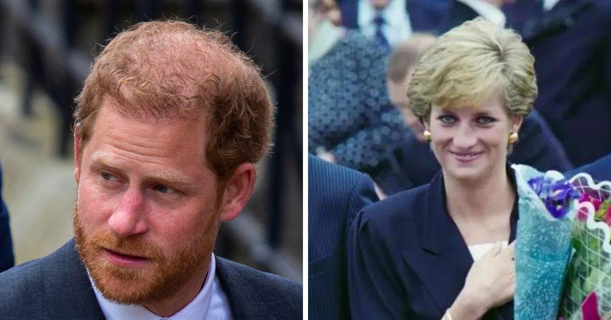 prince harry and princess diana