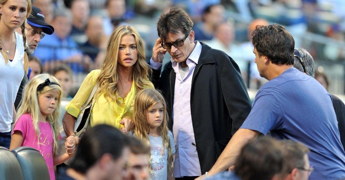 image of The exes share two daughters, Lola and Sami Sheen.