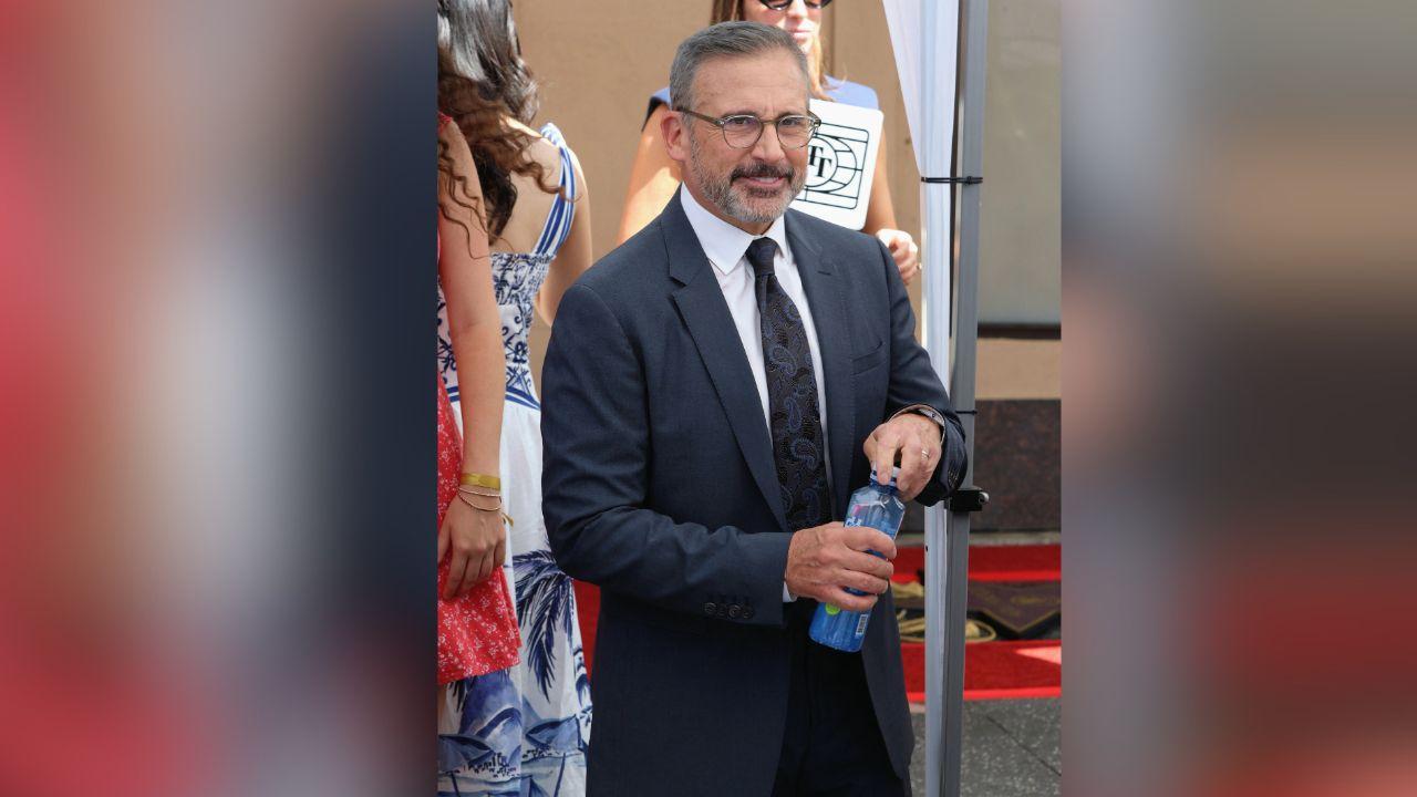 image of Steve Carell was awarded a star in 2016.