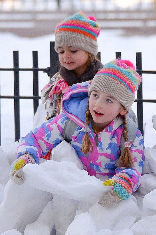 Sarah jessica parker twins snow broderick 05