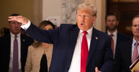 help donald trump whines fraud trial am social media rant gag order