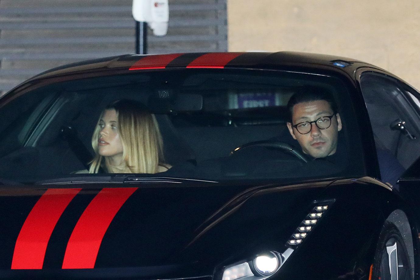 sofia richie billionaire beau gil ofer packing on pda photos