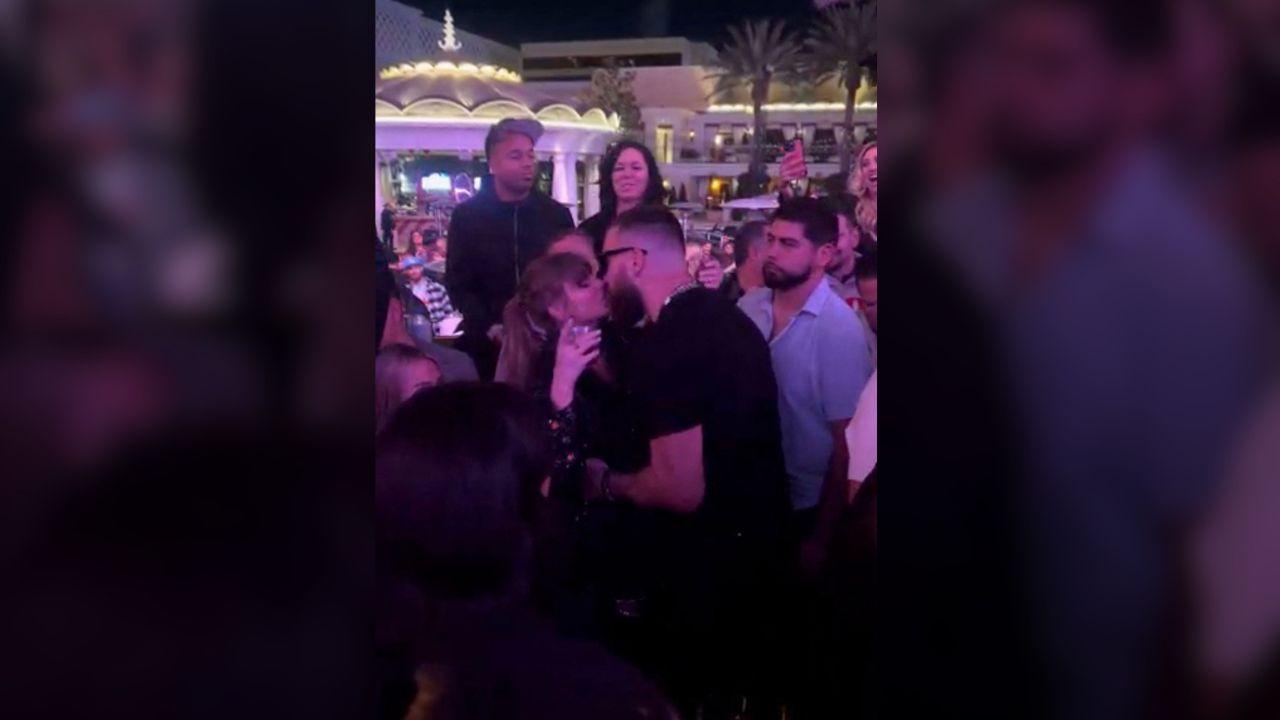 image of Taylor Swift went to Travis Kelce's game.