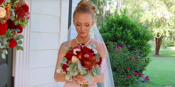 Maci bookout wedding dress photos teen mom