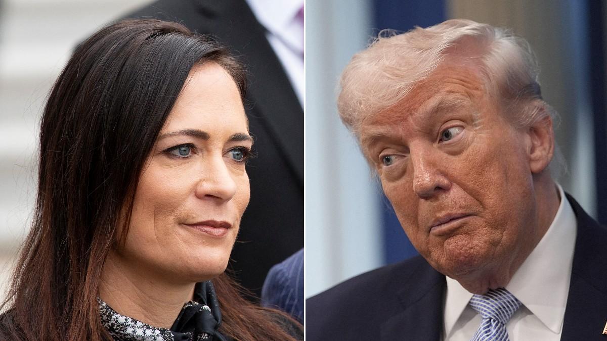 split of Stephanie Grisham and Donald Trump. 