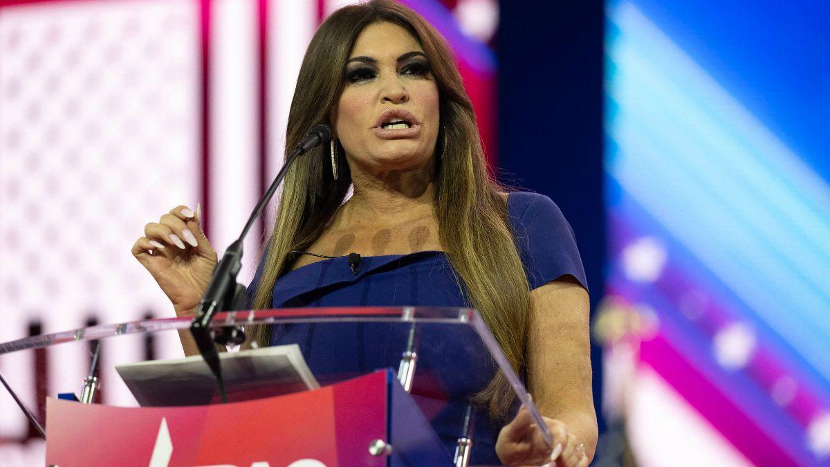 Image of Kimberly Guilfoyle and Gavin Newsom couldn't be further apart in ideology.