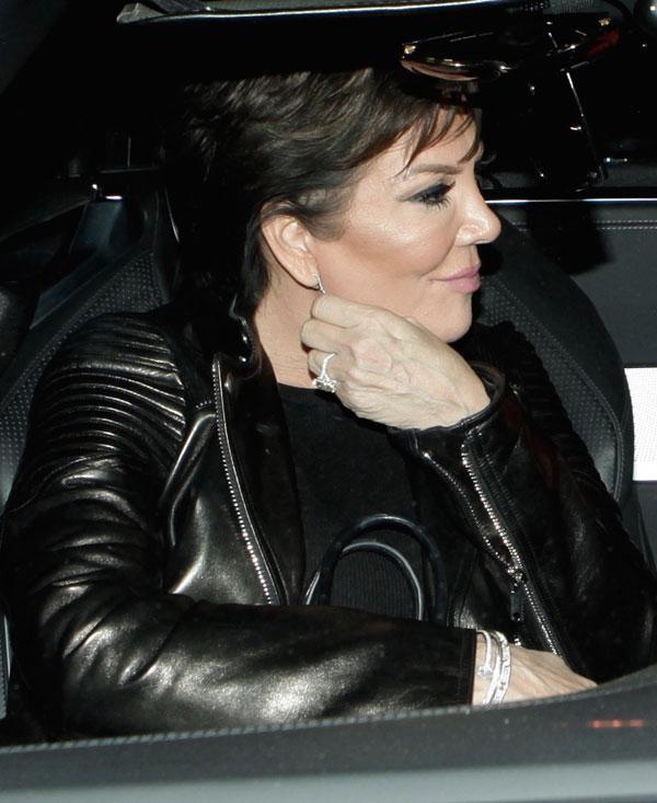 Kris jenner engaged engagement ring diamond 02 SPL