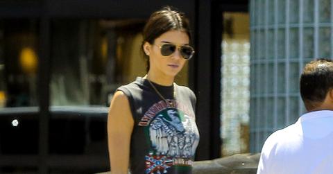 *EXCLUSIVE* Kendall Jenner and Hailey Baldwin get in a workout with Justin Bieber