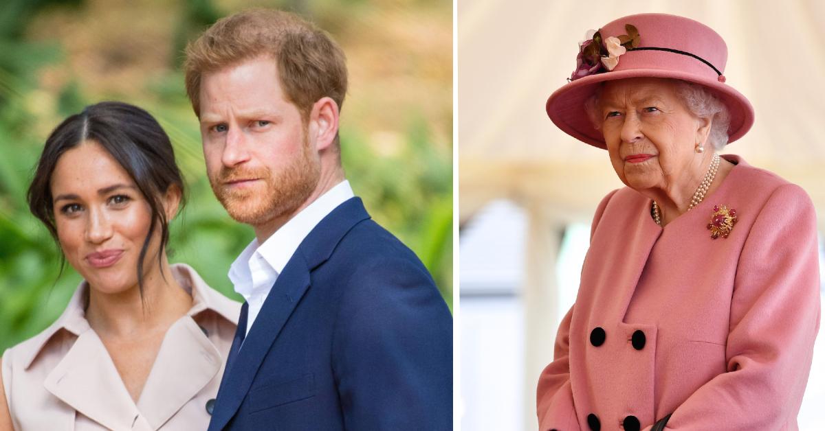 Meghan Markle & Prince Harry's Explosive Sit-Down With Oprah 'Wreaked Havoc On The Royal Family,' Queen Elizabeth II In 'Constant Crisis Meetings' After Fallout