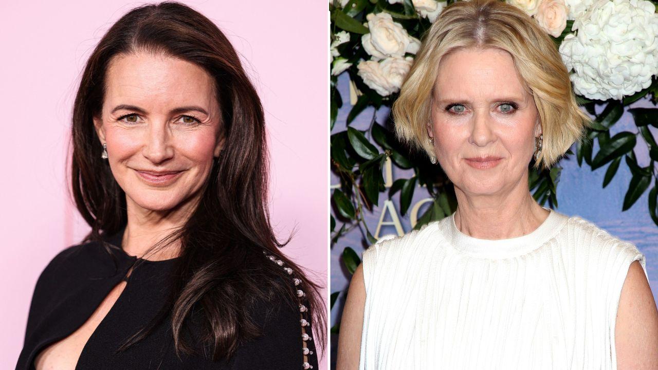 Image of Kristin Davis and Cynthia Nixon