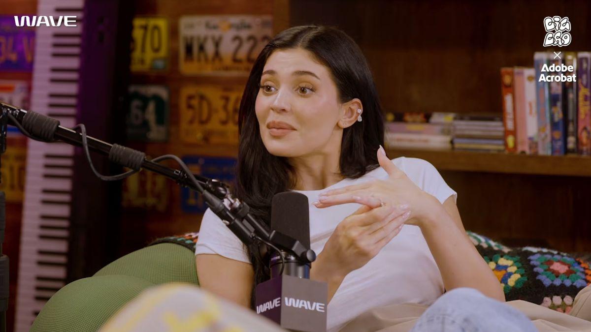 Image of Kylie Jenner's daughter questioned why she's famous.