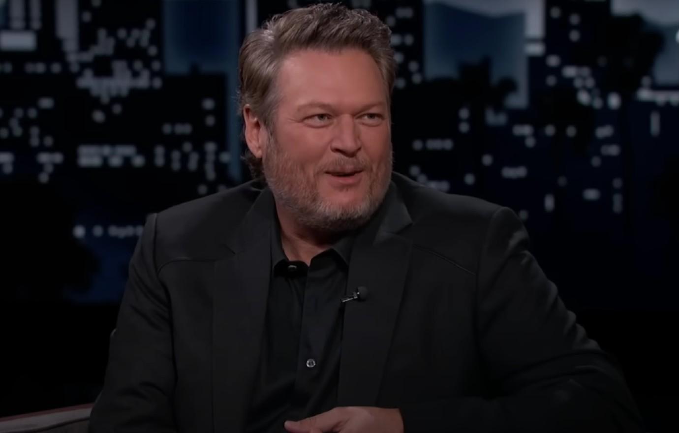 blake shelton on jimmy kimmel livejpg