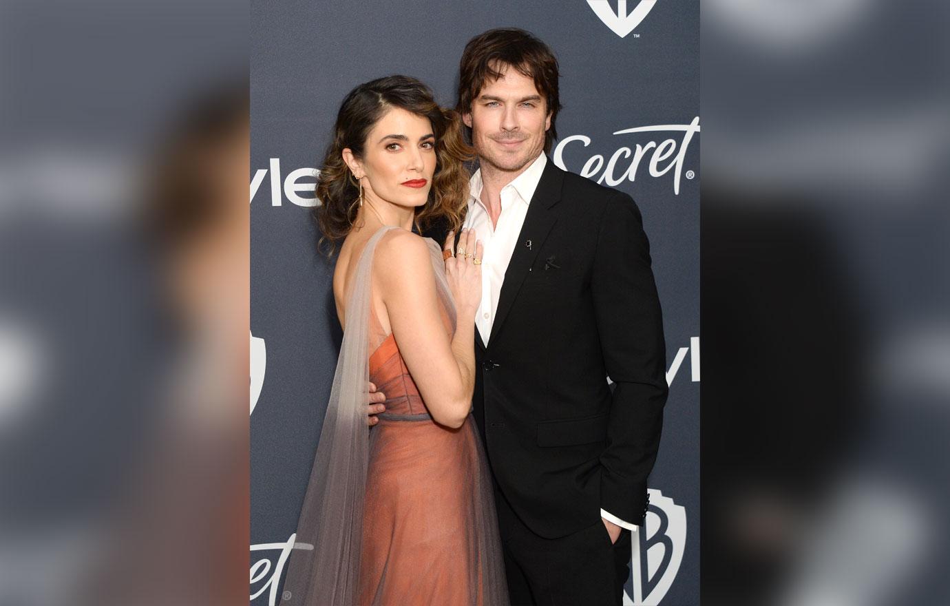 Nikki Reed and Ian Somerhalder at InStyle and Warner Bros Golden Globes After Party, Arrivals, Los Angeles, USA - 05 Jan 2020