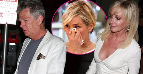 yolanda hadid ex david foster mystery women dinner date