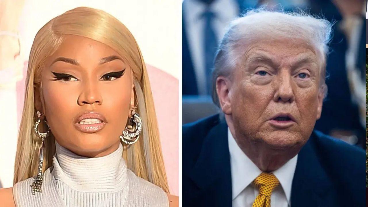 image of nicki Minaj/trump