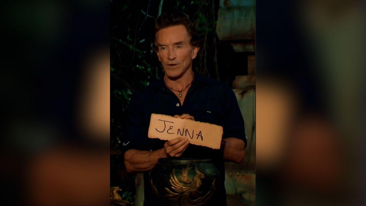 Image of Jenna Lewis was the first person to be sent home in Season 50 of 'Survivor.'