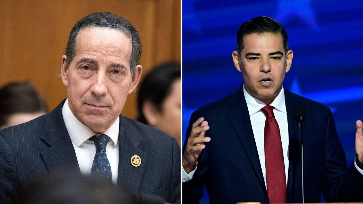 Photo of Robert Garcia and Jamie Raskin called Ghislaine Maxwell 'pampered.'