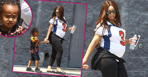 blac chyna baby bump pregnant king cairo