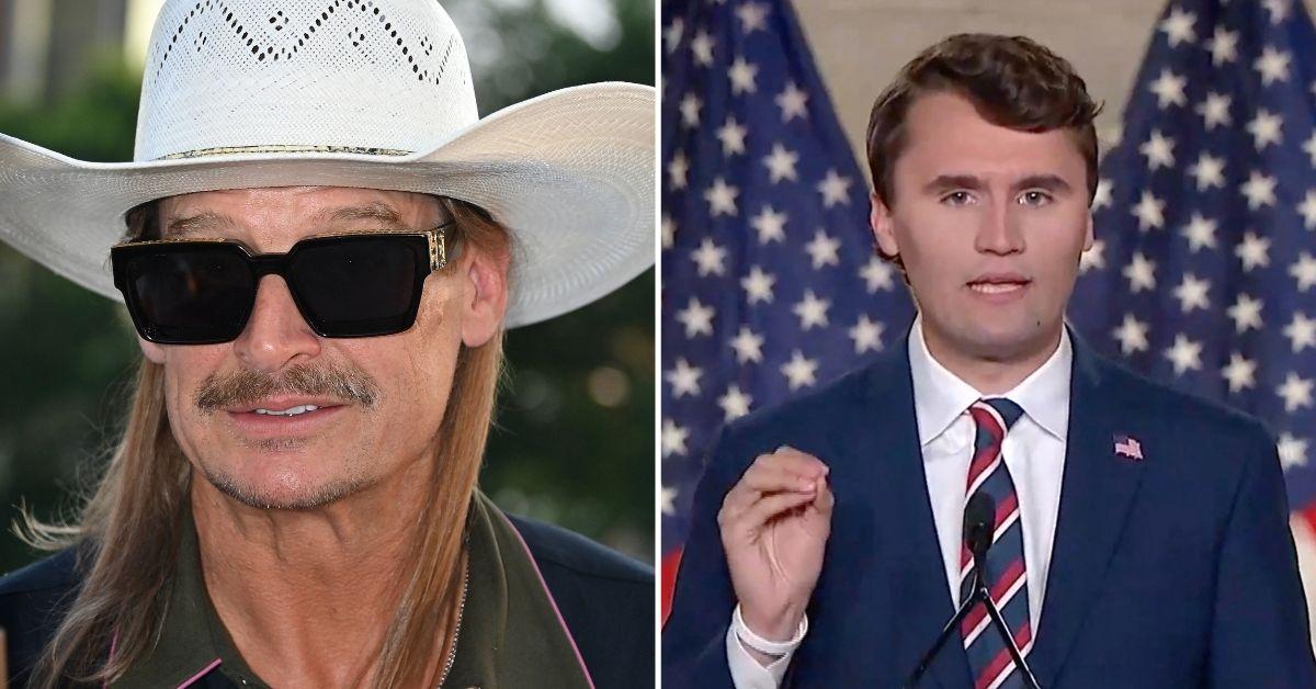 image of Kid Rock dedicated a new song verse to Charlie Kirk.