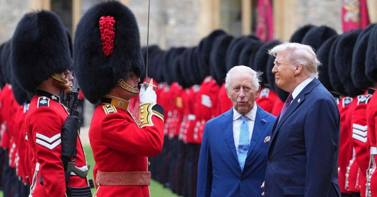 photo of Donald Trump and his wife, Melania, will be sleeping in separate rooms at Windsor Castle