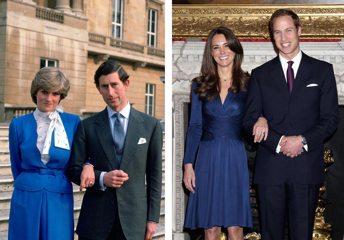 Royal Wedding Comparison &#8211; Engagement Photos