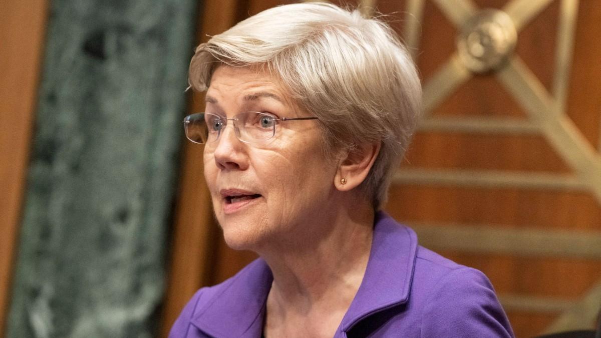 image of Elizabeth Warren called out Amazon.