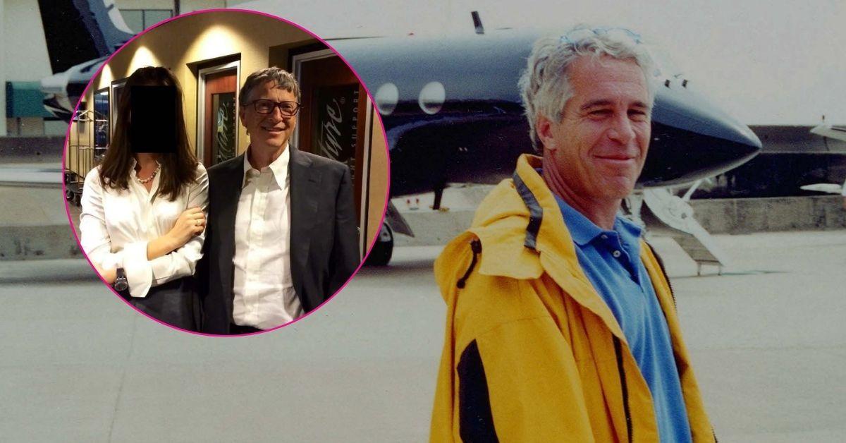 Photo of Jeffrey Epstein and Bill Gates