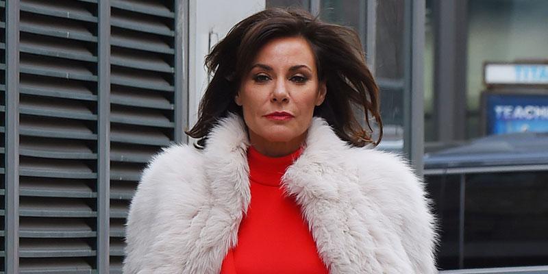 luann de lesseps having a hard time not drinking pp