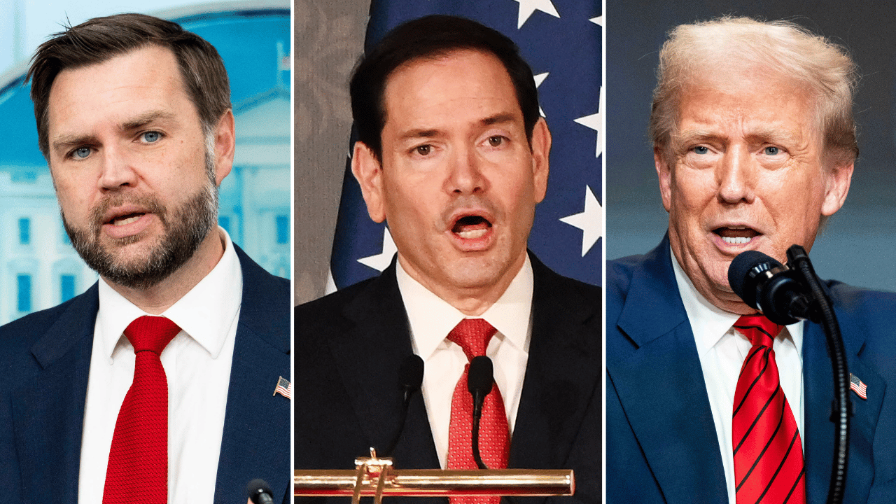 J.D Vance ; Marco Rubio ; Donald Trump