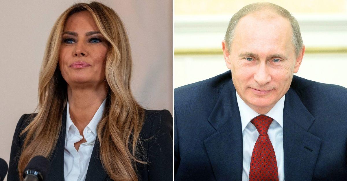 photo of Melania Trump and Vladimir Putin
