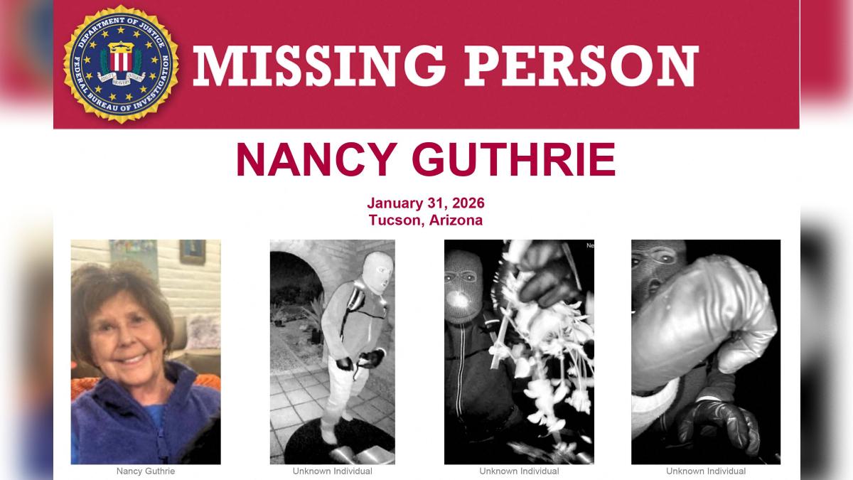 image of Nancy Guthrie might have been targeted. 