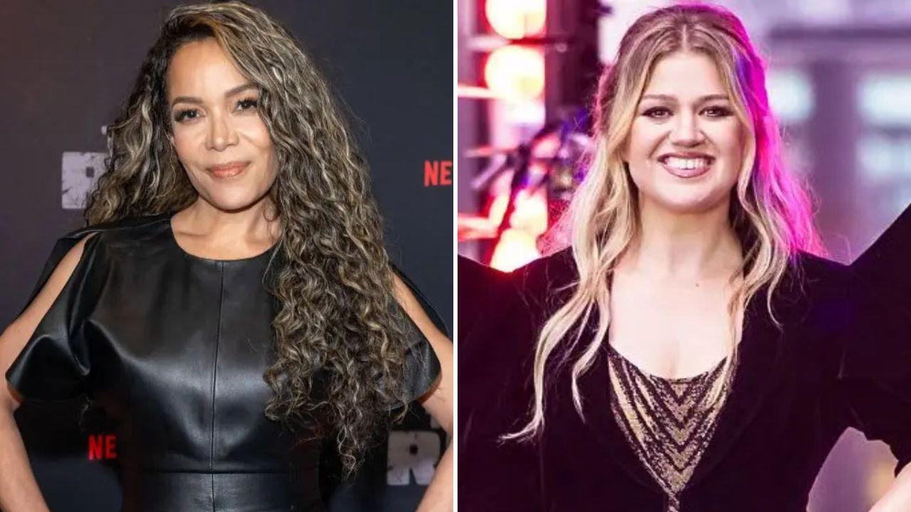 Photo of Sunny Hostin and Kelly Clarkson
