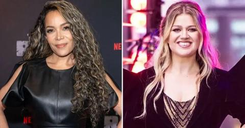 Photo of Sunny Hostin and Kelly Clarkson
