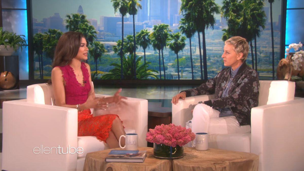 Photo of Zendaya appeared on 'The Ellen DeGeneres Show' in March 2016.