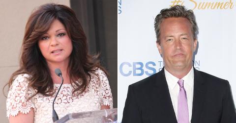 valerie bertinelli cringes after matthew perrys heated makeout session pp