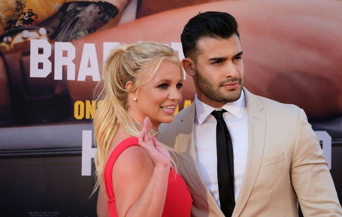 britney spears sam asghari spotted ring shopping