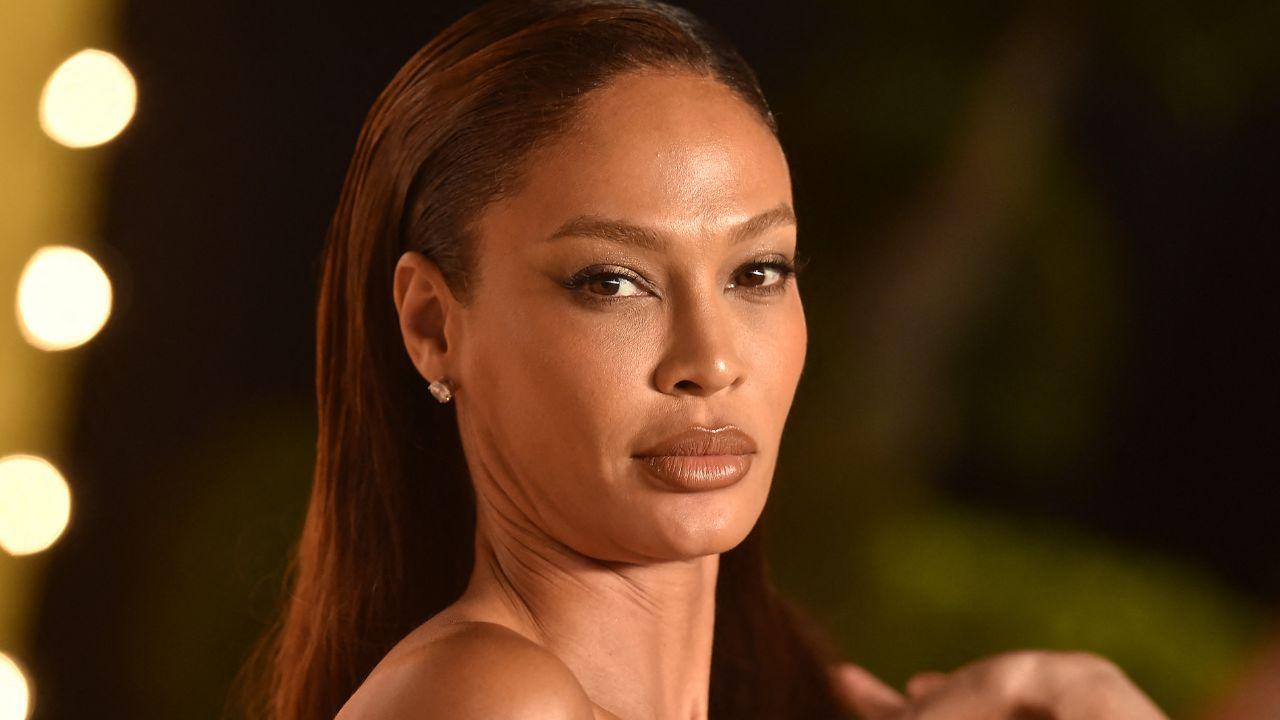 Image of Joan Smalls reportedly referenced Bravo's 'Summer House' while responding to online speculation about her friendship with Candice Swanepoel.