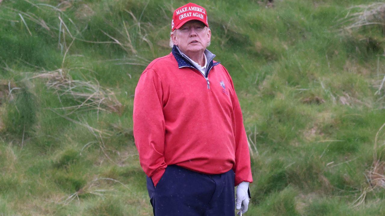 Image of East Potomac Golf Course is at the center of a legal battle over Donald Trump's controversial redevelopment plans.