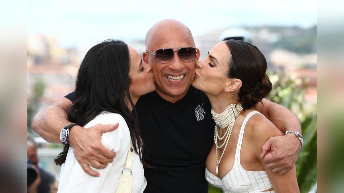 Photo of Michelle Rodriguez, Vin Diesel and Jordana Brewster