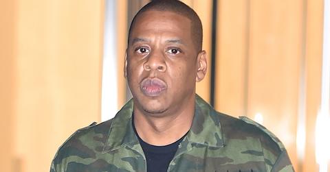 Jay Z heads to his waiting car in New York City