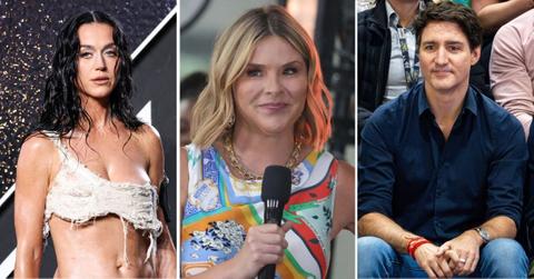 Photo of Katy Perry, Jenna Bush Hager and Justin Trudeau