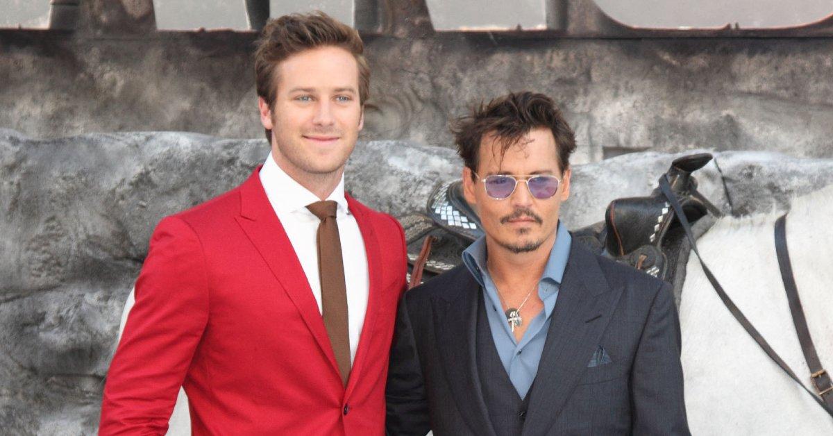 Photo of Hammer said Depp's private jet was always filled with cigarette smoke.