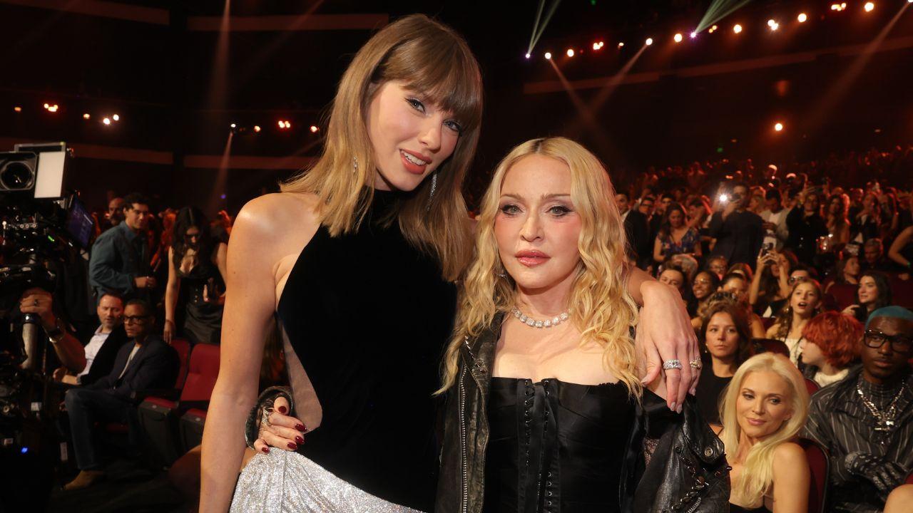 Photo of Taylor Swift and Madonna.
